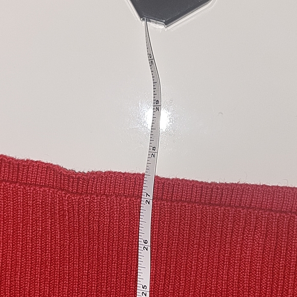 Pre-owned Red Lane Bryant Scoop Neck Sweater - Picture 8 of 10